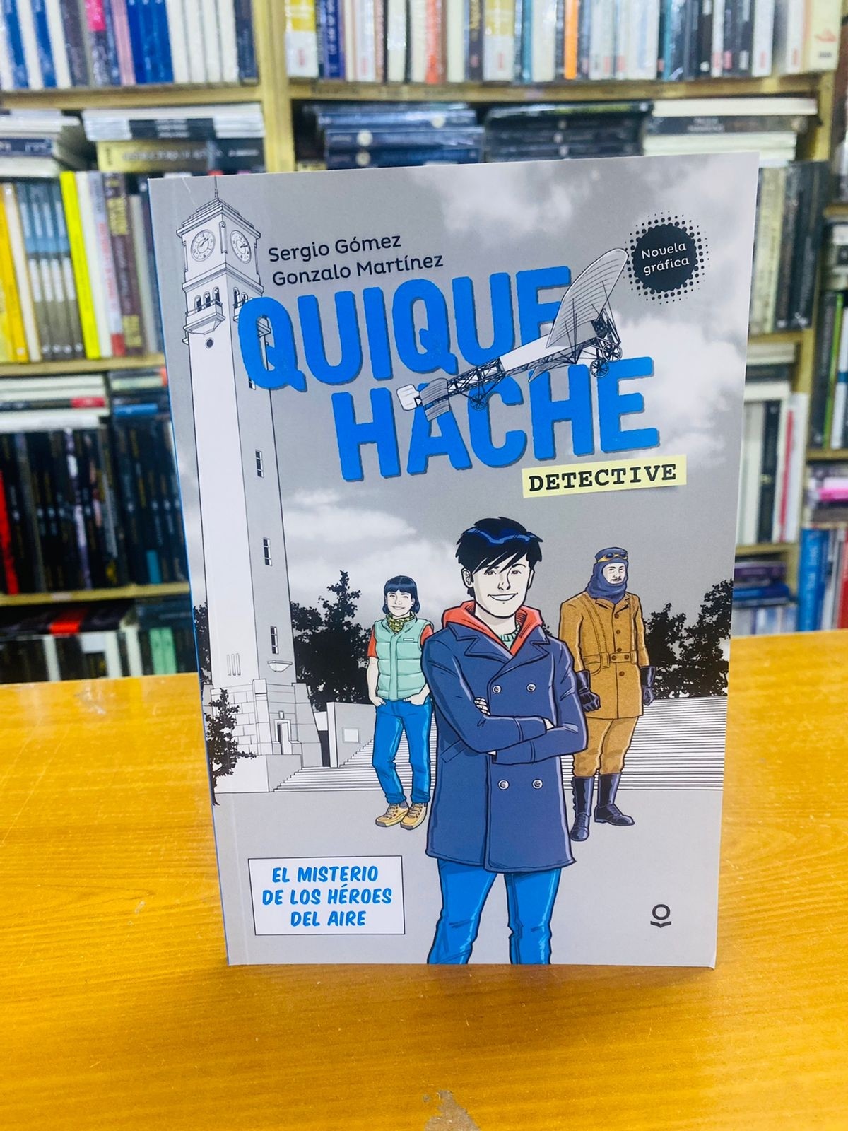Quique Hache, Detective. El Misterio De Los Héroes Del Aire (Novela Grafica)
